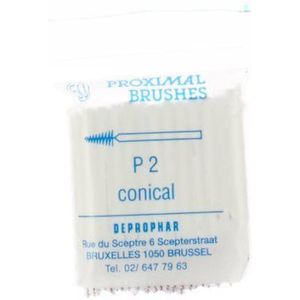 Proximal brush conisch p2 50 stuks