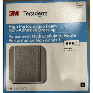 Tegaderm Foam 10x10cm 10 stuks