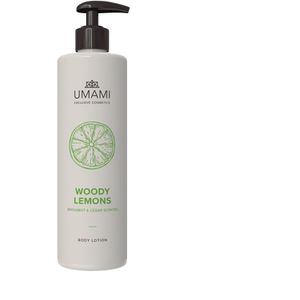 Umami Woody lemons Bodylotion  Lichaamsmelk 400ml