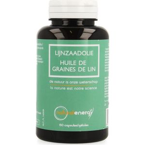 Natural Energy Lijnzaadolie Capsules 60 stuks