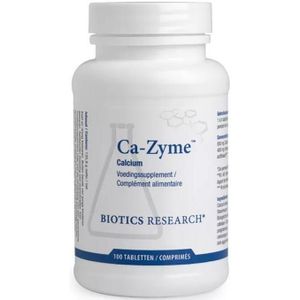 Biotics Ca-Zyme 200mg Tabletten 100 stuks