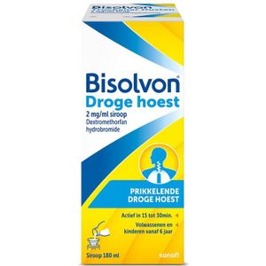 Bisolvon Droge Hoest 2% Siroop 180ml