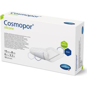 Cosmopor Silicone 15x8cm 10 stuks