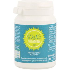 CBF Medical Vitamine D3 - K2 Softgel 60 stuks