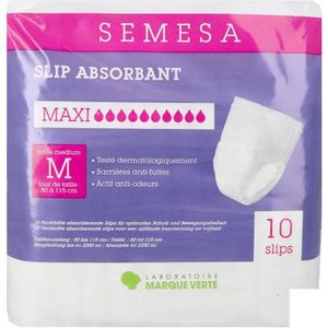 Marque V Semesa Slips Maxi M 10 stuks