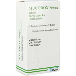 Mucodox 300mg Capsules 56 stuks