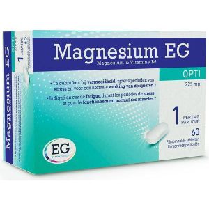 Magnesium EG Opti 225mg Tabletten 60 stuks