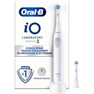 Oral-B - iO Laboratory - Elektrische Tandenborstel - Wit - Kunststof