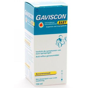 Gaviscon Baby suspensie banaan Oplossing 150ml