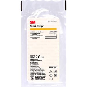 Steri-strip 3M 4x25mmx125mm 1 stuks