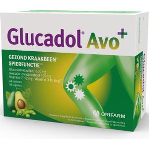 Glucadol Avo+ Capsules & tabletten 2x84 stuks