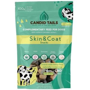 Candid Tails 300mg CBD Huid en Vacht Hondensnacks 100g