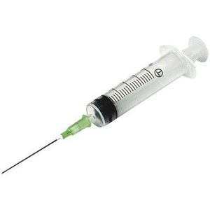 Terumo Spuit luer 3ml + naald 21G 1 1/2 groen 100 stuks