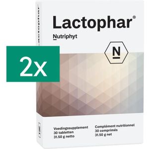 Nutriphyt Lactophar 30 tabletten voordeelbundel 2 stuks