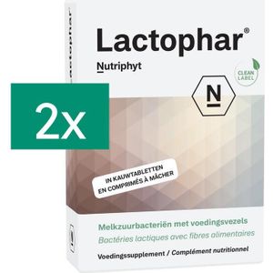 Nutriphyt Lactophar 30 tabletten voordeelbundel 2 stuks