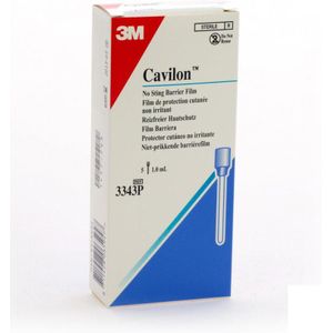 Cavilon - Niet Prikkende Barrièrefilm - Steriele Swabs - 1ml - 5 Stuks
