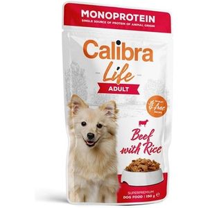 CALIBRA LIFE CANINE POUCH ADULT BEEF 10X150G