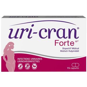 Uri-Cran Forte AF Capsules 15 stuks
