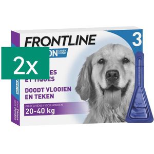 Frontline Spot-on Hond L 20-40kg Pipet 6x2,68ml