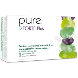 Pure D Forte Plus Kauwtabletten 60 stuks