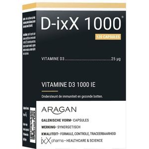 D-ixX 1000 Promo Softgel 120+20 stuks