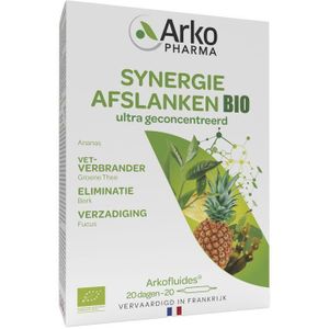 Arkofluide Synergie afslanken bio Ampullen 20 stuks