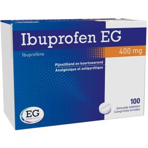 Ibuprofen EG 400mg Tabletten 100 stuks