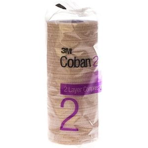 Coban 2 Compressie 15cmx4,5m beige 1 stuks