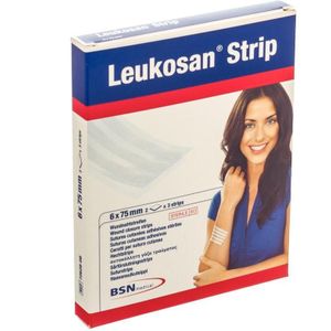 Leukosan Strip 6x75mm 6 stuks
