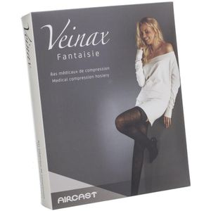 Veinax Panty Kleine Diamant Zwart Klasse 2 Maat 4 1 stuks