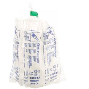 BD Plastipak Spuit Luer 1ml Zonder Naald  10 stuks