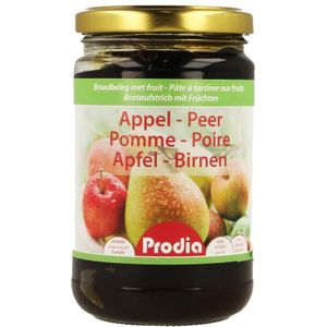 Prodia Broodbeleg appel-peer Confituur 320g