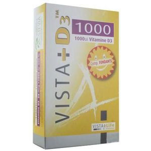 Vista D3 1000 Smelttabletten 120 stuks