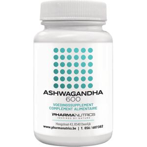 Pharmanutrics Ashwagandha 600 Capsules 60 stuks