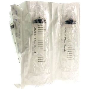 BD Plastipak Spuit Luer 20ml Zonder Naald 10x20ml