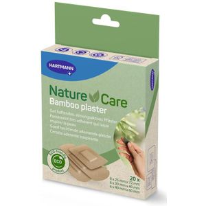 Nature Care Bamboo Pleister Mix 20 stuks