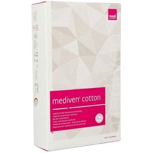 Mediven Cotton Ccl2 Ag/nob O.t. Zwart M4