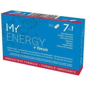 My Energy + Focus Tabletten 30 stuks