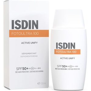 ISDIN - Active Unify - Zonnebrandcrème - SPF50+ - 50ml