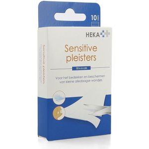 Heka Sensitive wondpleisters 6cmx1m 1 stuks