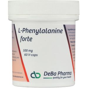Deba L-Phenylalanine forte 500mg Capsules 60 stuks