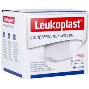 Leukoplast Steriel non-woven kompres 5x5cm 100 stuks