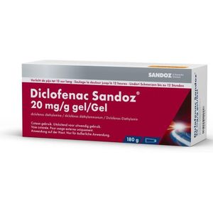Diclofenac Sandoz 2% Gel 180g