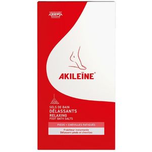 Akileïne rood voetbadzout Zakjes 2x150g