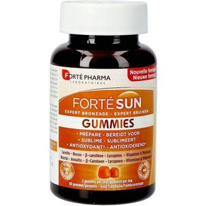 Forté Pharma FortéSun Expert Bruinen  Gommen 60 stuks