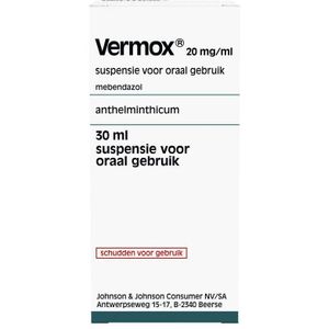 Vermox vloeibaar Siroop 30ml