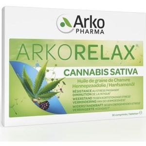 Arkorelax Cannabis sativa Tabletten 30 stuks