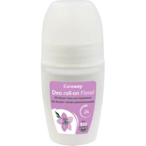 Careway Body care Deo 24u floral Roll-on 50ml