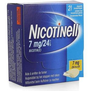 Nicotinell tts 7 24uur Patch 21 stuks