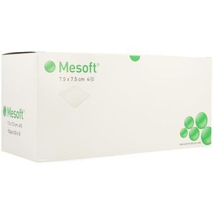 Mesoft kompressen steriel 7,5x7,5cm (40g/m²) 30x5 stuks